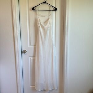 Elegant White Maxi Dress
